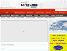 Tablet Screenshot of elhiguamo.com